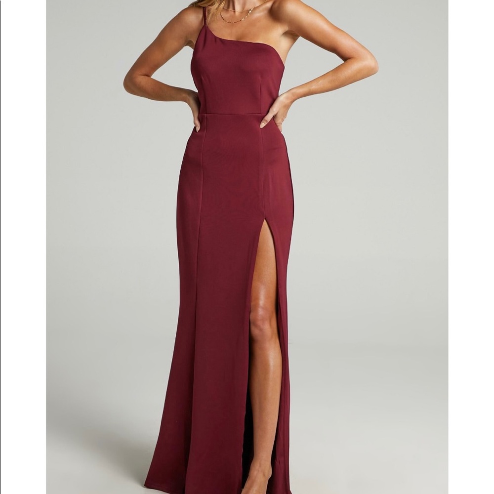 NO ONES FAULT DRESS IN WINE- Formal